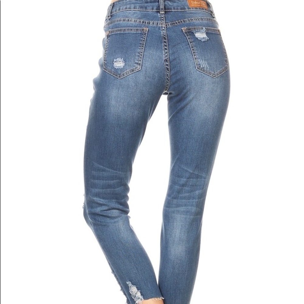 Distressed Jeans